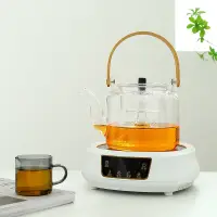在飛比找蝦皮商城精選優惠-電陶爐茶爐煮茶器小型家用智能靜音燒水壺泡茶專用蒸煮茶壺電茶爐