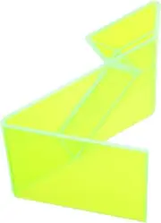 Car Audio Display Stand Speakers Speaker Wedge Rear Speaker Stands Desktop Speaker Stands Reusable Air Horn Behind Seat Speaker Brackets Monitor Speaker Stand Plastic Yellow