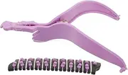 VICASKY 1 Set Portable Facial Hair Remover Handheld Manual Epilator for Women Chin Cheek Hair Removal Lightweight Threading Tool Safe for All Skin Types Easy to Use