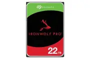 Seagate IronWolf Pro 22TB Internal HDD SATA 6Gb/s - 7200 RPM - 256MB Cache -