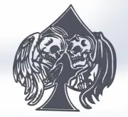 20 dxf file cnc MOTIFS with PLAYING CARDS Laser Cut Router Vinil plasma 4043