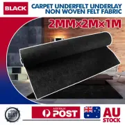 2sqm Grade Felt Non Woven Fabric Carpet Underfelt Speaker Boot Van Lining