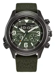 Citizen Promaster Land 35th Anniversary Chronograph JV1005-02W 200M Mens Watch