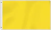 Large 3×5 FT Yellow Flag, Big 75D Yellow National Outdoor Banner,DecorGarden With Brass Gromment