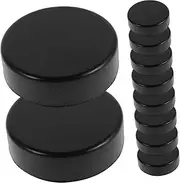 ibasenice 20pcs Training for Ice Hockey and Table Games Lightweight Solid PU for Practice Skill Enhancement Accessories