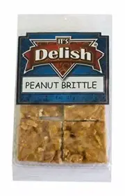 Gourmet Peanut Brittle by Its Delish, 4 oz bag