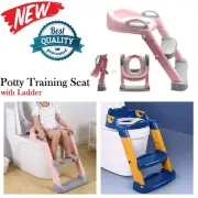 Potty Training Toilet Seat Cushion Step Stool Ladder Boys Girl Baby Toddler Kids