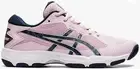 ASICS GEL NETBURNER ACADEMY 9 12 US BARELY ROSE NETBALL SHOE