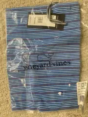NWT Vineyard Vines Neck Gaiter Sun Mask Protection Azure Blue Hamil