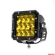 Crtw LED 燈條,5 英寸 100W 4300K 黃燈工作燈 12000LM 防水霧燈,適用於越野車、卡車、汽車、