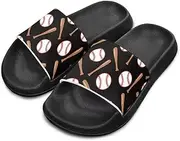 [Chririnla] Novelty Patten Kids Cloud Slides Sandals Sports Ball Indoor House Slippers Tractor Print Shower Shoes for Boys Girls Comfort Footbed Slipper Open Toe Outdoor Sandal