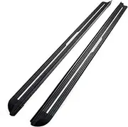 2PCS Compatible for MG ZS ZST 2017-2023 2024 Fixed Side Step Running Boards Nerf Bar Pedal