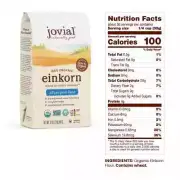 Jovial Organic Einkorn AllPurpose Flour 32 Oz NonGMO Certified Glyphosate Free