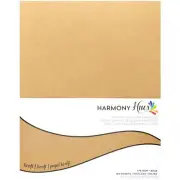 Harmony Hues 65# Cardstock 8.5"X11" 100/Pkg-Kraft - 2 Pack