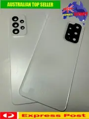 New Back Rear Cover Housing For SAMSUNG GALAXY A33 with Camera Lens, WHITE