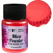 Urban Crafter Resin Mica Powder-True Red 10g