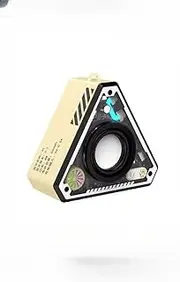 Portable Bluetooth Speaker HiFi Surround Sound Wireless Music Box Bass Outdoor Waterproof with RGB Light (Beige)