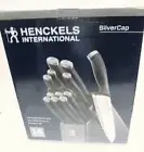 NEW IN BOX J.A. Henckels International Silvercap 14-pc Knife Block Set $180 LQQK