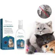 ✿Cat Deterrent Spray Portable Cats Anti Scratch Spray W7C2 Sofa Protector K1I9