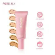 PINKFLASH - Lasting Matte Foundation - 6 Colors #4 MEDIUM PEACH