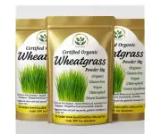 Wheatgrass New Zealand Wheat Grass Powder Certified Organic 3000gm Vegan