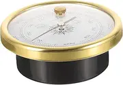 Dial Type Barometer Home Use Weather Gauge Wall or Desktop Mount Metal Plastic Easy Calibration for Accurate Readings