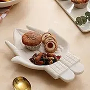 NikkisPride Handmade Marble Uruli Marble Uruli Centerpiece Best Diwali Gift Housewarming Gift Decorative Marble uruli for Flower Decoration Bowl for Floating Flowers Decorative Bowls for Home Decor