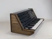 Korg MS-20 Mini Rack Real Wood Stand Side Panel Wooden Oak