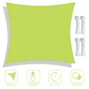 23x22FT 97% UV Block Rectangle Sun Shade Sail Canopy Patio Pool Apple Green
