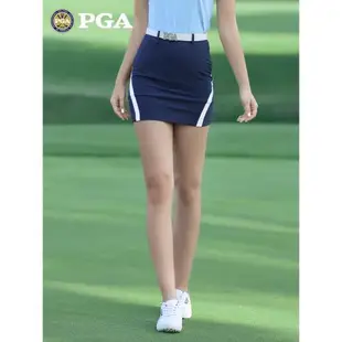 美國PGA高爾夫包臀裙夏季球裙女裝高爾夫裙子半身裙褲服裝短裙