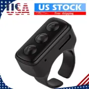 Bluetooth Compatible Phone Scrolling Page Turner Ring Fingertip Remote Control