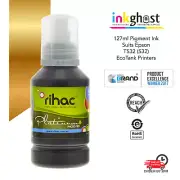 Epson Mono Ecotank T532 Compatible Rihac resin encapsulated Black Pigment Ink