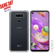 Shockproof Back Drop Bumper Protective Case for Spectrum Mobile LG Q70 LM-Q620QM