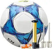 ycezw Football, Youth Football, Football Training | Youth Football with Pump and Mesh Bag, Wear-resistant Sewing Ball For, Boys, Indoor and Outdoor