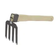 Gardening Hand Tools Set Weeding Tool for Steel Hoe with Wooden Handle