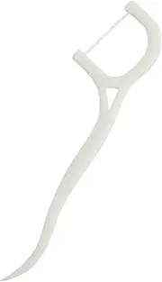 Leona Co Dental Floss Picks - Non- Shred Thread Pick for Effective Plaque Removal - Dentist Recommened - Travel Friendly for Adults & Kids - 50 Pack