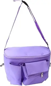 BIUDECO 1pc Diaper Bag Organizer Stroller Organizer Bag Baby Cart Organizer Stroller Hanging Bag Multifunction Storage Bag Purple