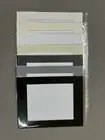 50 x Professional Picture Framing Mat Boards 8x10" with 6x 8" Window Mount Kits