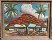 SMITTY- Florida Highwaymen Style, Oil Painting, Florida INDIAN RIVER ARTIST,