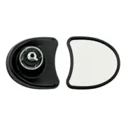 1 Pair Mirror For Fairing Single, Black, For HARLEY-DAVIDSON TOURING 96-13