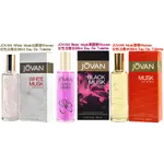 美國JOVAN傑班 WHITE MUSK白麝香／MUSK麝香／BLACK MUSK黑麝香 女性淡香水96ML WOMEN