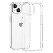 LEEU DESIGN For iPhone 15 Clear Acrylic+TPU Phone Shell Cover Mobile Phone Case