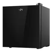 Advwin 32L Mini Upright Freezer Digital Display Freezer Compact Freezer Home Dorm Commercial Freezer Black