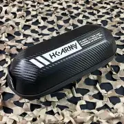 NEW HK Army EXO Carbon Fiber Tank Case - Carbon Black/Teal