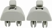 fhtpr 2x Sun Visor Hanger Clip Holder,Fit For A6, C6,Fit For VW,Fit For Passat, B7 Polo Up CITIGO RAPID SEAT, MII Hooks Car Visor Retaining Clip