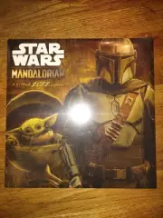 2022 Star Wars: The Mandalorian Wall Calendar Character Art Images 12" X 24"