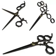 Professional 6.5 Inches Barber Salon Scissor Shear Kit Hair Cutting and Trimming