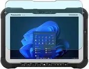 Puccy 2 Pack Anti Blue Light Screen Protector, compatible with Panasonic Toughbook FZ-G2 FZ-G2A FZG2 rugged 10.1" Tablet TPU Film Guard （ Not Tempered Glass Protectors ）
