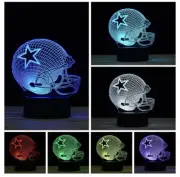 3D Illusion Night Light Desk Lamp, 7 Colors Auto Gradual Changing USB Powered