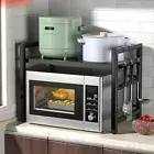 2 Tier Microwave Shelf Oven Storage Rack Stand Cabinet Holder Kitchen Adjustable